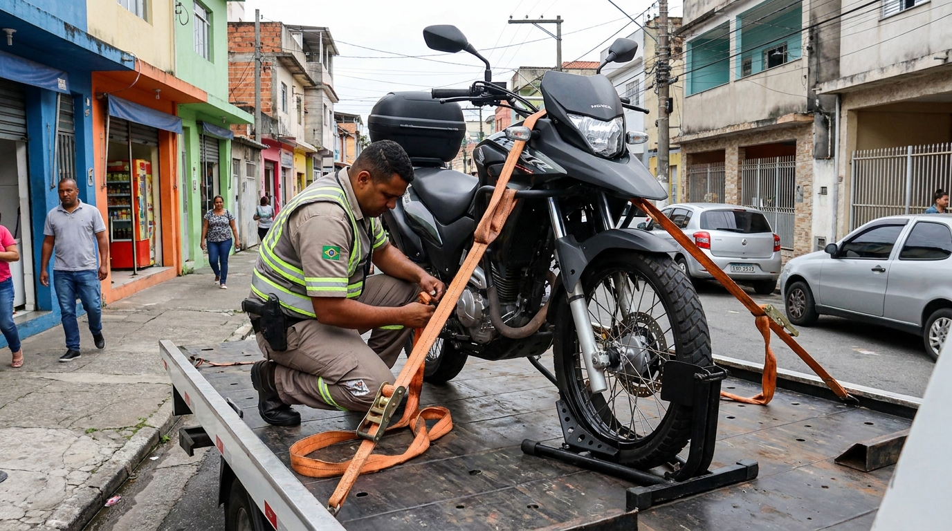 Guincho para Moto em Maringá‑PR